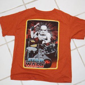 ORANGE STAR WARS T-SHIRT